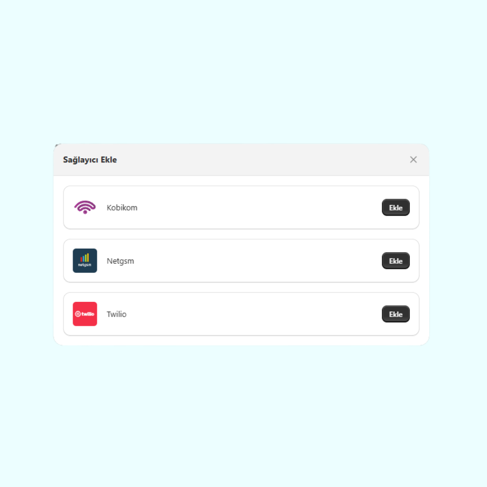 Shopify NetGSM Entegrasyonu - Sendzi