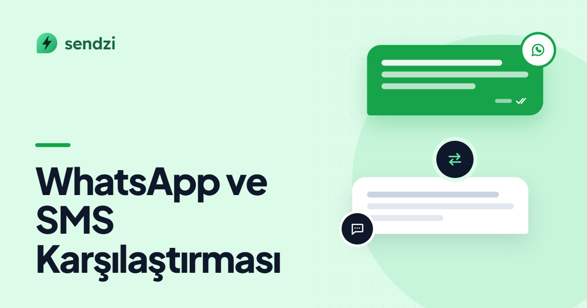 WhatsApp ve SMS karşılaştırması